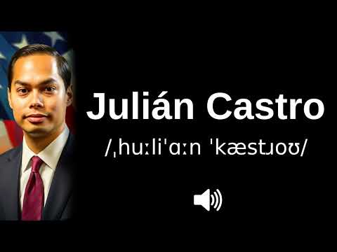 🇺🇸 How to pronounce Julián Castro (CORRECTLY!)