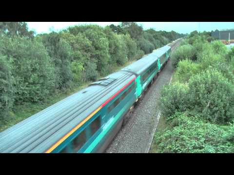 57315 on 1W91, 16:15, Cardiff Central - Holyhead - The WAG