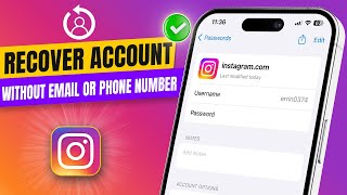 How to Recover Instagram Account Without Email on iPhone | Forgot Instagram Password