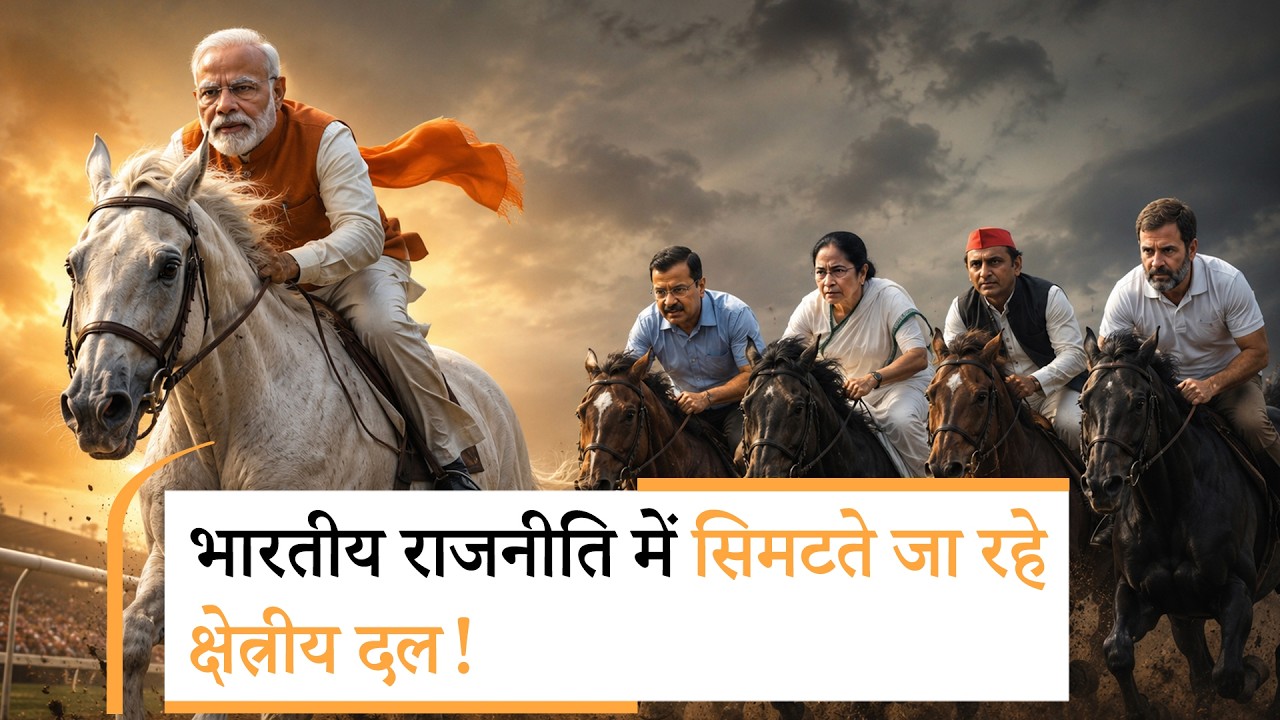 BJP लंबी रेस का घोड़ा, क्या खतरे में है क्षेत्रीय दलों का वजूद? BJP लंबी रेस का घोड़ा, क्या खतरे में है क्षेत्रीय दलों का वजूद?