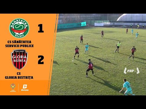 Cupa României Betano, faza grupelor: CS Sănătatea Servicii Publice - CS Gloria Bistrița 1-2, 3.12.25