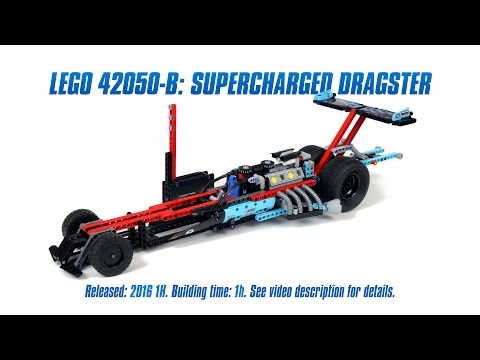 Vidéo LEGO Technic 42050 : Le véhicule dragster