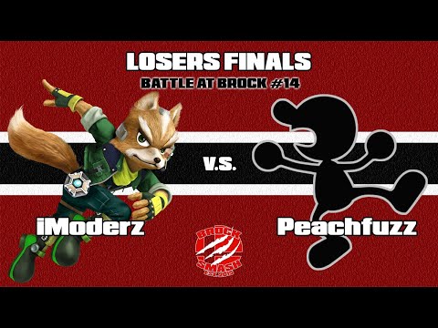 B@B14 - iModerz (Fox) Vs. Peachfuzz (Mr.G&W) - Losers Finals