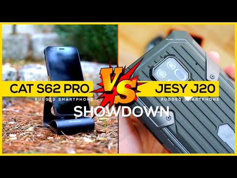 JESY J20 vs CAT S62 PRO Comparison (Best Rugged Smartphone 2022)