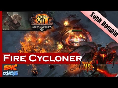 [Path of Exile 2.5] Cyclone Fire Raider vs Xoph Domain