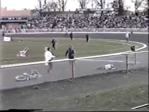 1989 Polonia Bydgoszcz - Stal Rzeszów upadek Bizonia