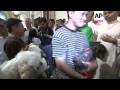 Owners Bring Their Pets To Church For Annual Blessing Of The Animals