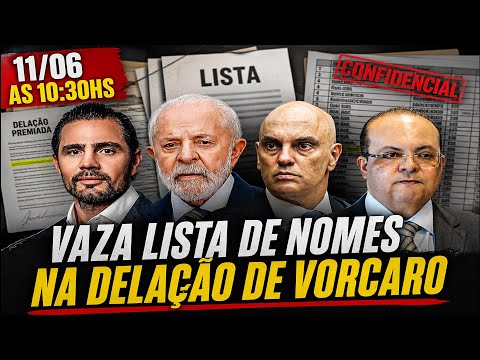 🚨 B0MB4 - VAZA LISTA COMPLETA DA DELAÇÃO DE VORCARO