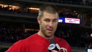 BOS@MIN: Mauer talks about the thrilling walk-off win