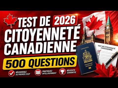 Examen de Citoyenneté Canadienne 2026