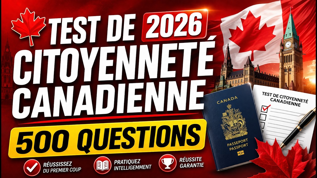 Examen de Citoyenneté Canadienne 2026