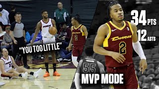 Sharife Cooper SNAPS For 34 PT DOUBLE DOUBLE & Catches A BODY 👀 Early G League MVP Favorite?
