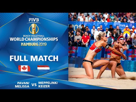 Pavan/Melissa vs. Keizer/Meppelink - Full Match | Beach Volleyball World Champs Hamburg 2019