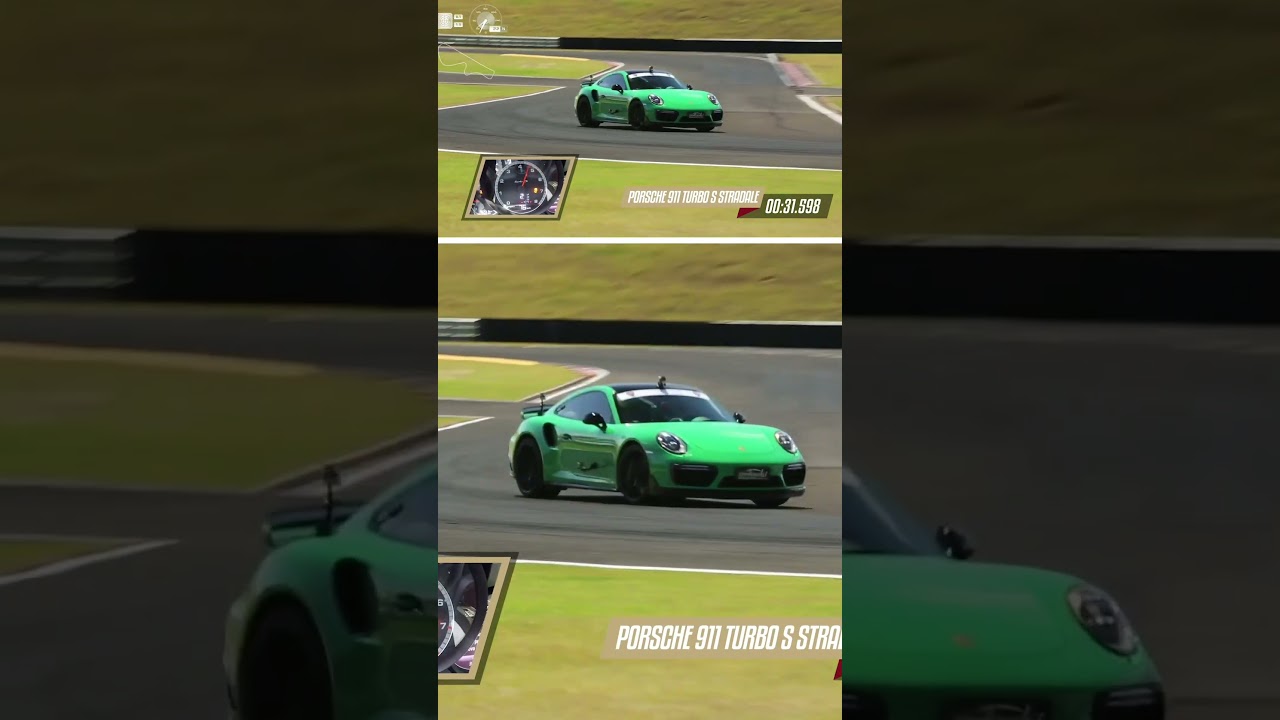 #TBT: VOLTA RÁPIDA PORSCHE 911 TURBO S STRADALE! 😱🚘🏁