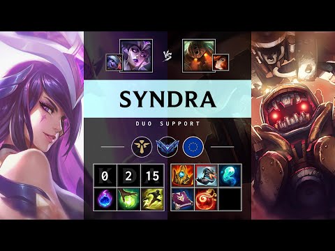 Syndra Support vs Nautilus - EUW Diamond Patch 25.13