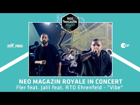 Fler feat. Jalil feat. Rundfunk-Tanzorchester Ehrenfeld "Vibe" | NEO MAGAZIN ROYALE in Concert