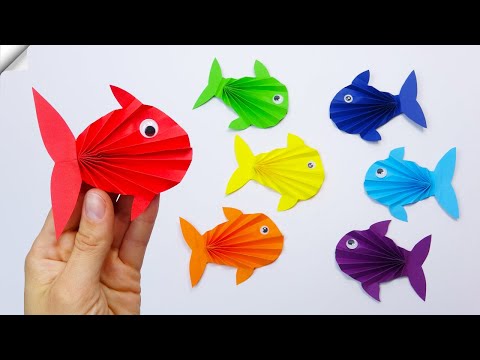 DIY paper crafts Paper Fish