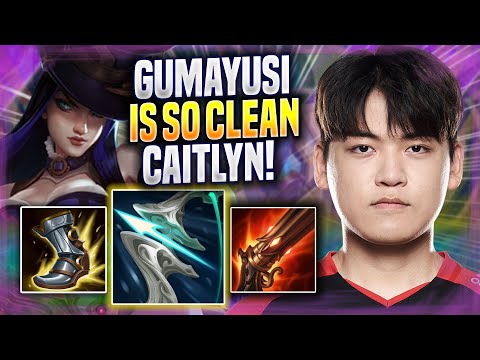 GUMAYUSI IS SO CLEAN WITH CAITLYN! - T1 Gumayusi Plays Caitlyn ADC vs Aphelios! | Season 2022