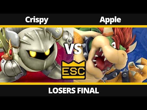 ESC 59 - Losers Final - Crispy (Meta Knight) Vs. Apple (Bowser) - SSBU UK Local Tournament