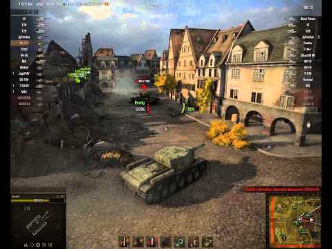 World Of Tanks SU-152 EPIC BATTLE with 152 mm ML-20 mod. 1931/37