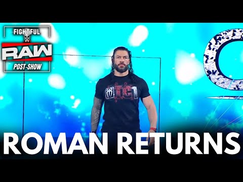 Roman Reigns RETURNS, Seth Rollins Hurt On WWE Raw 7/14/25 Full Show Review & Highlights w/ SRS