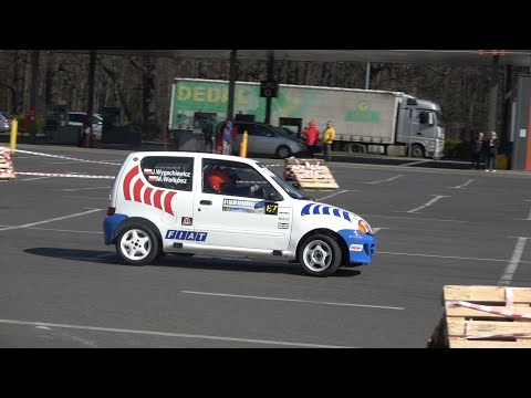 1 Runda Millers Oils Tarmac Academy Leclerc Świdnica 2024 - Wygachiewicz / Walkosz -Fiat Seicento VK