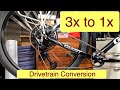 3x to 1x Drivetrain Conversion Part 1- Budget Mountain bike