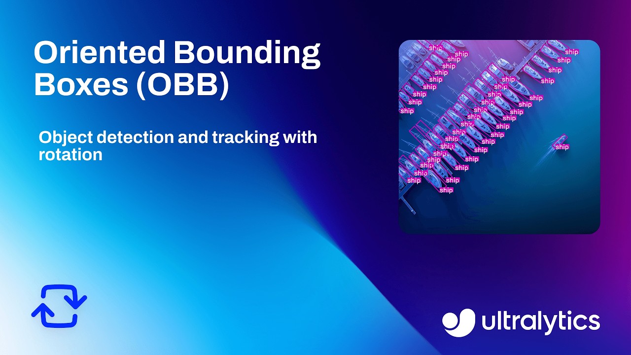 How to Detect & Track Objects with Ultralytics YOLO26 Oriented Bounding Boxes (OBB) | Ship Tracking
