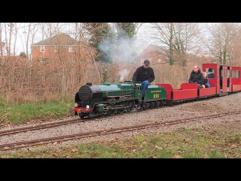 Eastleigh Lakeside Railway 22/12/2021