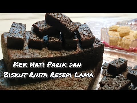 Resepi Kek Hati Parik & Biskut Rinta