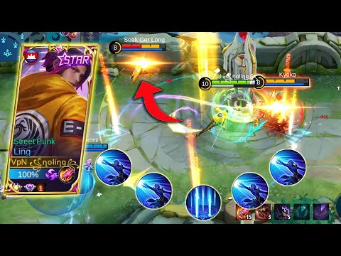 Ling WTF Hand Speed, Crazy Fast Hand 4X Combo | Top Global Ling Gameplay | MLBB