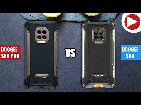 Doogee S86 Pro vs Doogee S86 - Little Upgrades