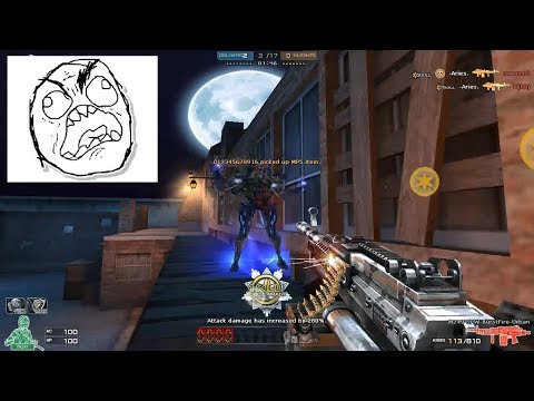 Crossfire NA 2.0: M249 SPW BurstFire Urban in HMX (Zombie V4) Gameplay