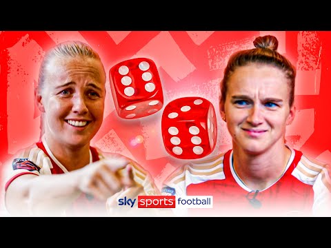Welcher Arsenal-Spieler ist der größte Liebling des Lehrers? 😅 | Beth Mead & Viv Miedema | Würfeln