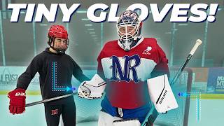 I Had to Wear Tiny Gloves For a Shootout 😳