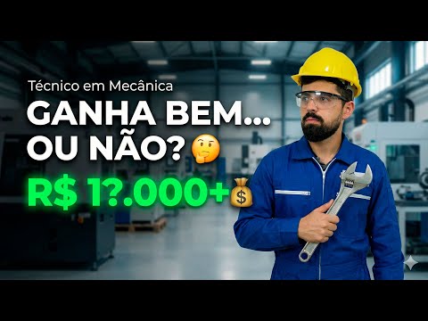 AS 6 ÁREAS que PAGAM MAIS ? para TÉCNICO em MECÂNICA INDUSTRIAL