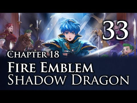 Part 33: Let's Play Fire Emblem Shadow Dragon, Classic Merciless, Chapter 18 - "40 000 Points"
