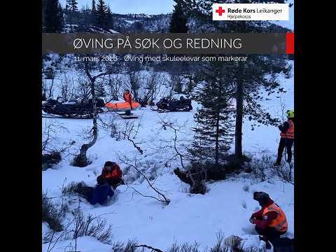 Øving på søk og redning 1:1