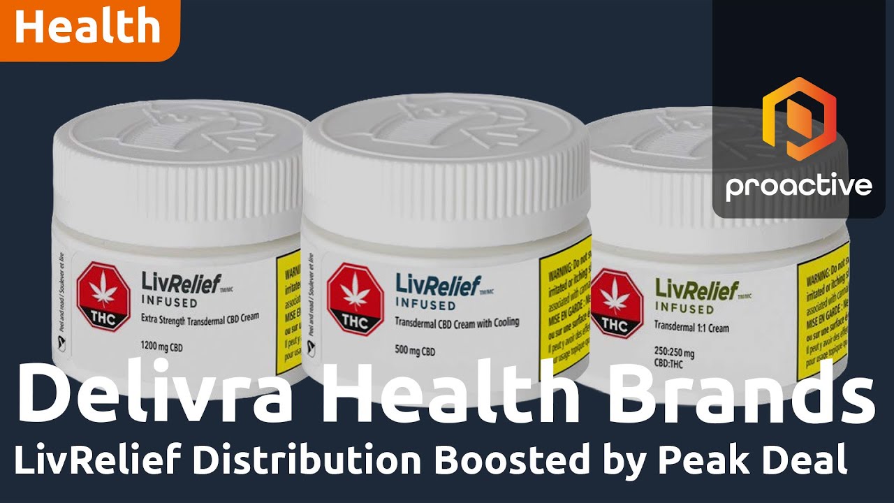 Delivra Health brands expands LivRelief™ infused line through Peak partnership