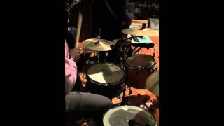 Josh Williams on drums(God Is Great)