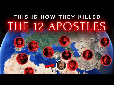 The Terrible End of the 12 Apostles on a Map