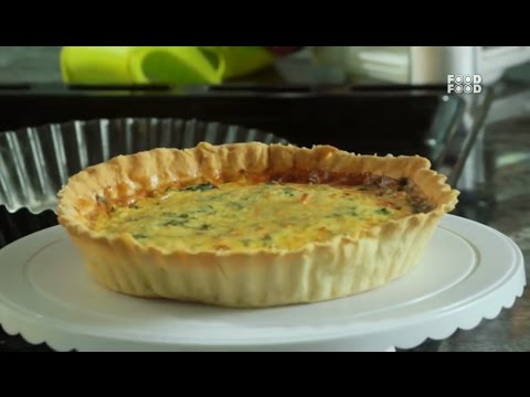 Sunny Side Up | Spinach Goat Cheese Quiche Recipe | Chef Chinu | Healthy Recipe