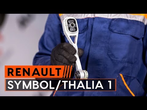 Så byter du motorfäste på RENAULT SYMBOL/THALIA 1 [GUIDE AUTODOC]