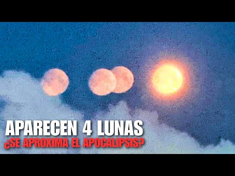 WHY DID 4 MOONS APPEAR IN RUSSIA? ARE WE LIVING IN A SIMULATION? IS THE END OF THE WORLD NEAR?