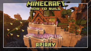Minecraft - How to Build an Apiary 🐝
