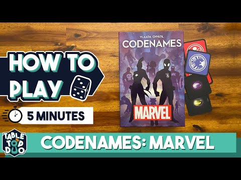 How to Play Codenames Marvel