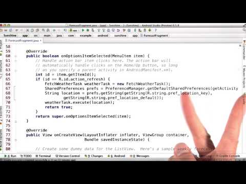 Welcome to Developing Android Apps