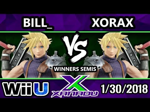 S@X 239 - Bill_ (Cloud) Vs.  Xorax (Cloud) - SSB4 Winners Semis - Smash for Wii U