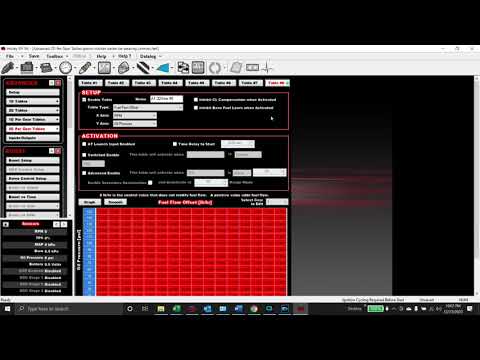 How to set up safeties in Holley Efi.  including advanced tables