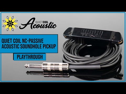 Mojotone Quiet Coil NC-Passive Acoustic Guitar soundhole pickup image 4